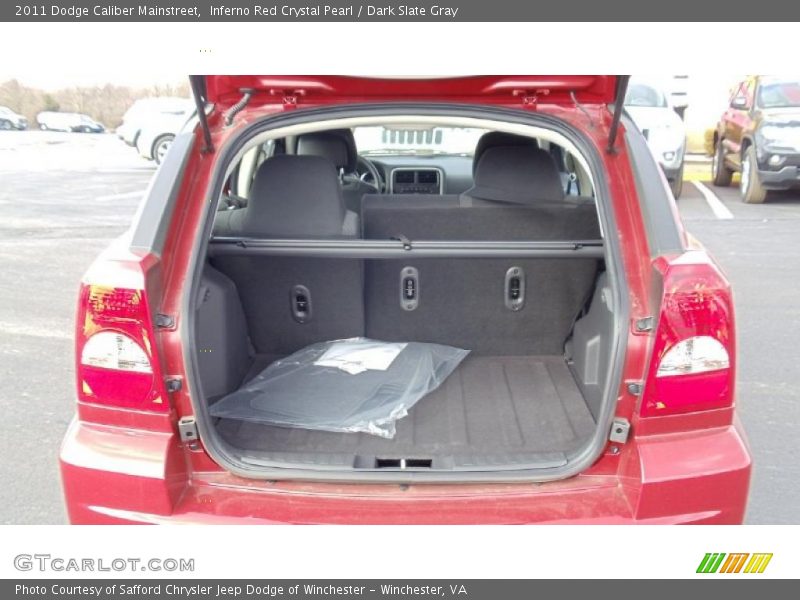 Inferno Red Crystal Pearl / Dark Slate Gray 2011 Dodge Caliber Mainstreet