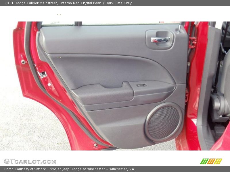 Inferno Red Crystal Pearl / Dark Slate Gray 2011 Dodge Caliber Mainstreet