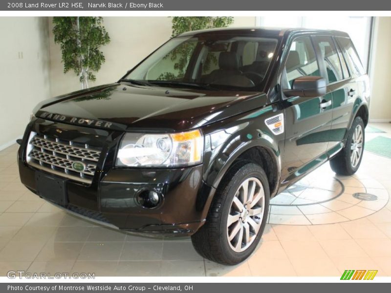 Narvik Black / Ebony Black 2008 Land Rover LR2 HSE
