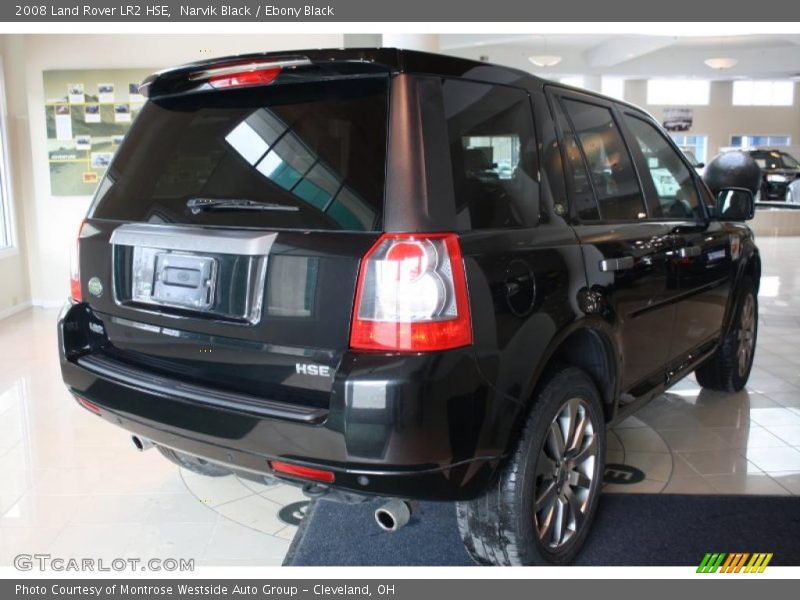 Narvik Black / Ebony Black 2008 Land Rover LR2 HSE