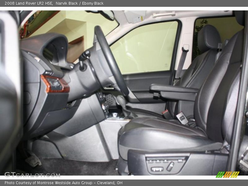  2008 LR2 HSE Ebony Black Interior
