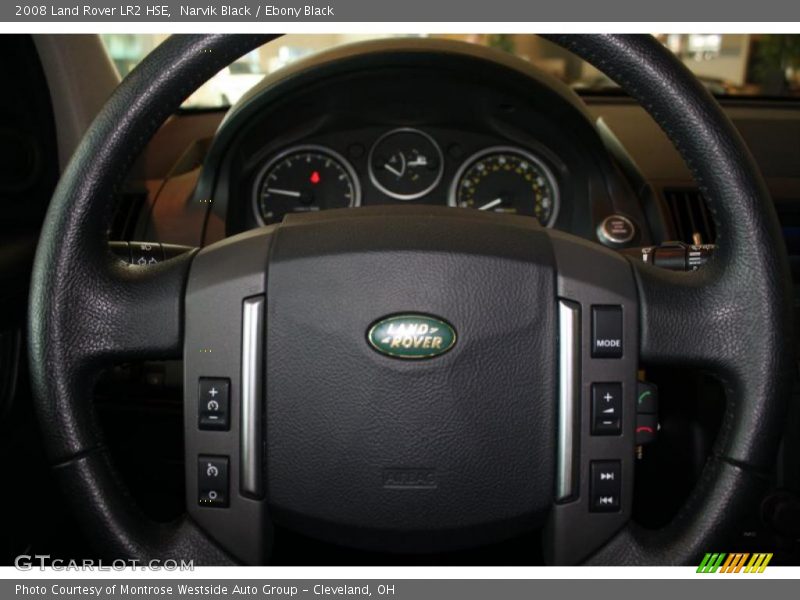 Narvik Black / Ebony Black 2008 Land Rover LR2 HSE