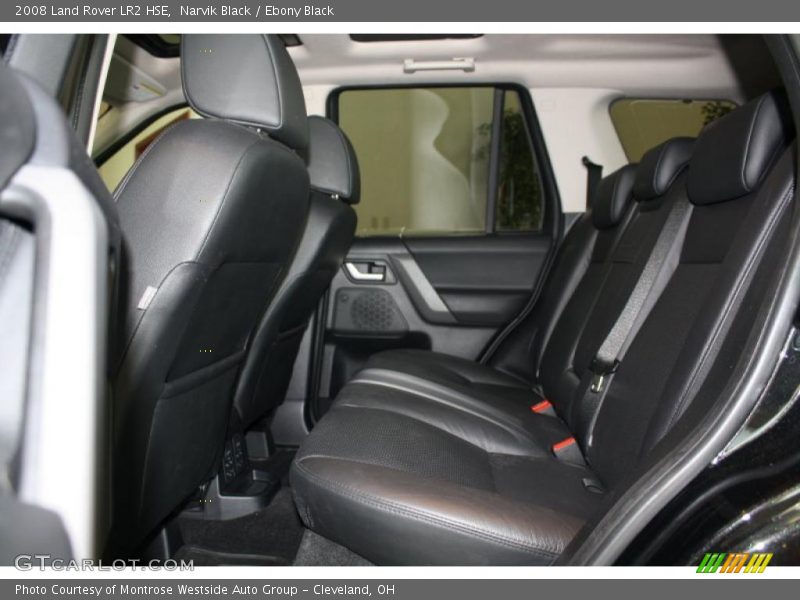  2008 LR2 HSE Ebony Black Interior