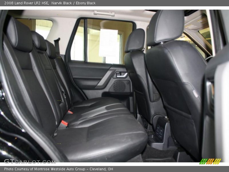  2008 LR2 HSE Ebony Black Interior