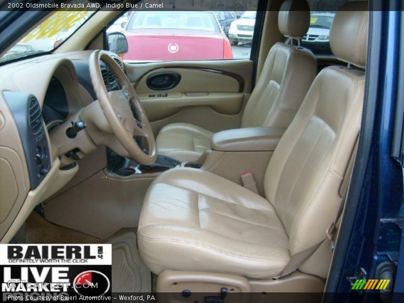 Indigo Blue / Camel 2002 Oldsmobile Bravada AWD