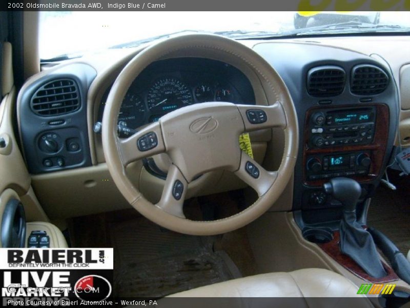 Indigo Blue / Camel 2002 Oldsmobile Bravada AWD