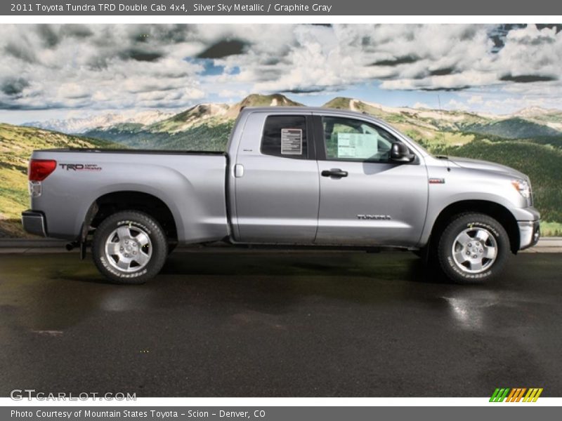  2011 Tundra TRD Double Cab 4x4 Silver Sky Metallic
