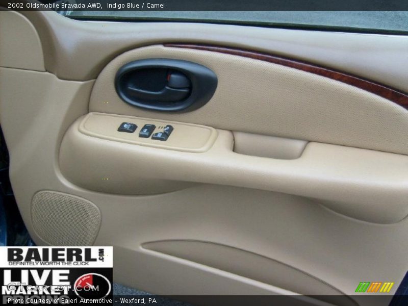 Indigo Blue / Camel 2002 Oldsmobile Bravada AWD