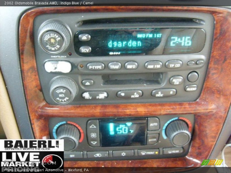 Indigo Blue / Camel 2002 Oldsmobile Bravada AWD
