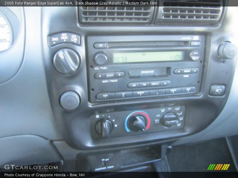 Dark Shadow Grey Metallic / Medium Dark Flint 2005 Ford Ranger Edge SuperCab 4x4