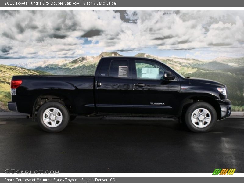 Black / Sand Beige 2011 Toyota Tundra SR5 Double Cab 4x4
