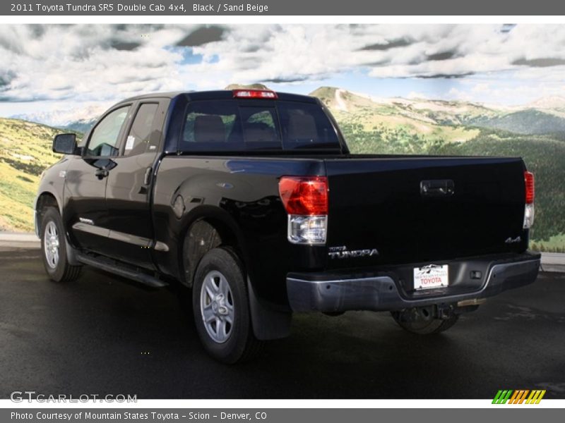 Black / Sand Beige 2011 Toyota Tundra SR5 Double Cab 4x4