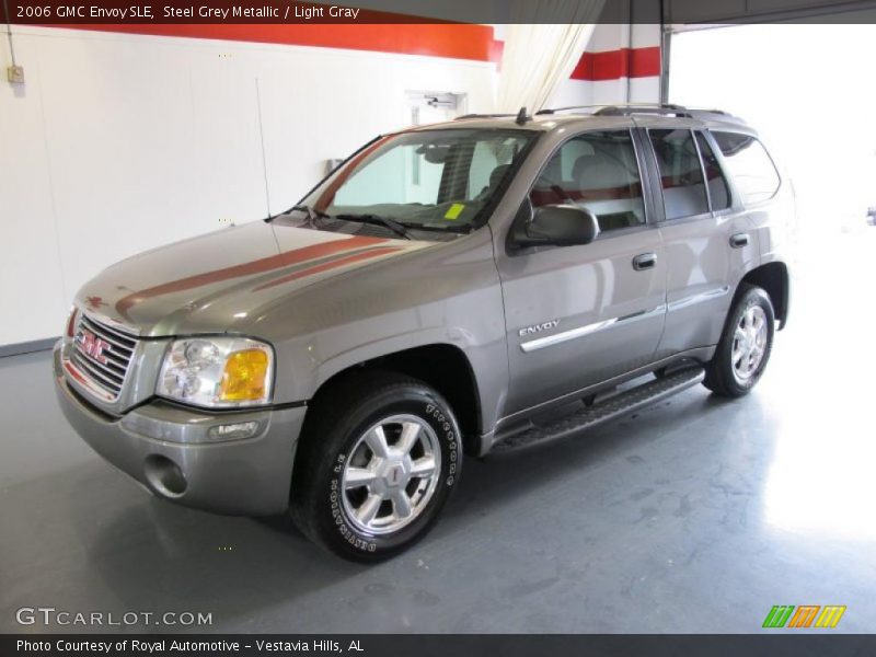 Steel Grey Metallic / Light Gray 2006 GMC Envoy SLE