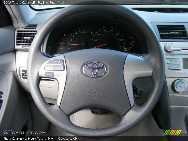 Sky Blue Pearl / Ash 2009 Toyota Camry LE