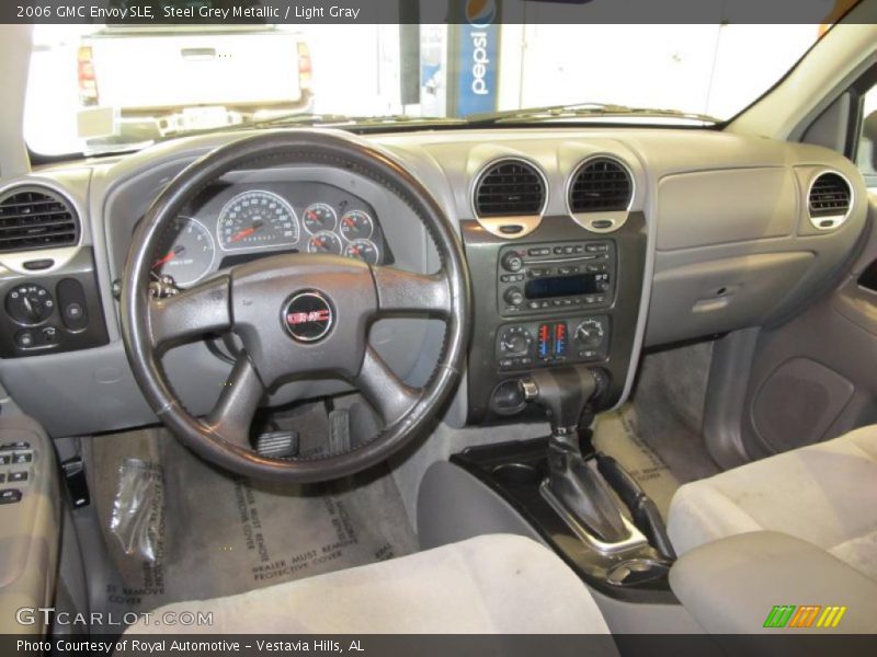 Steel Grey Metallic / Light Gray 2006 GMC Envoy SLE