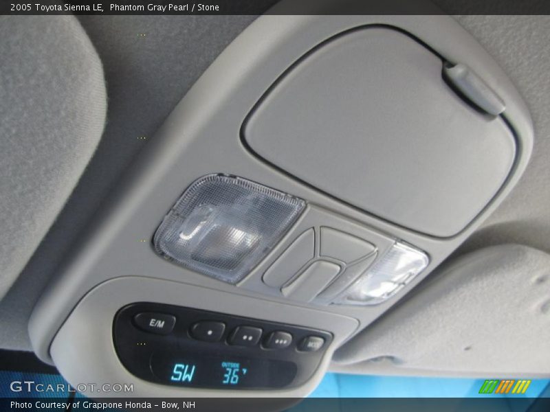 Phantom Gray Pearl / Stone 2005 Toyota Sienna LE