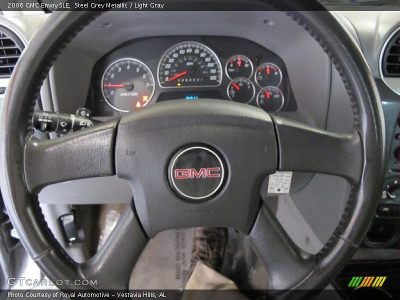Steel Grey Metallic / Light Gray 2006 GMC Envoy SLE