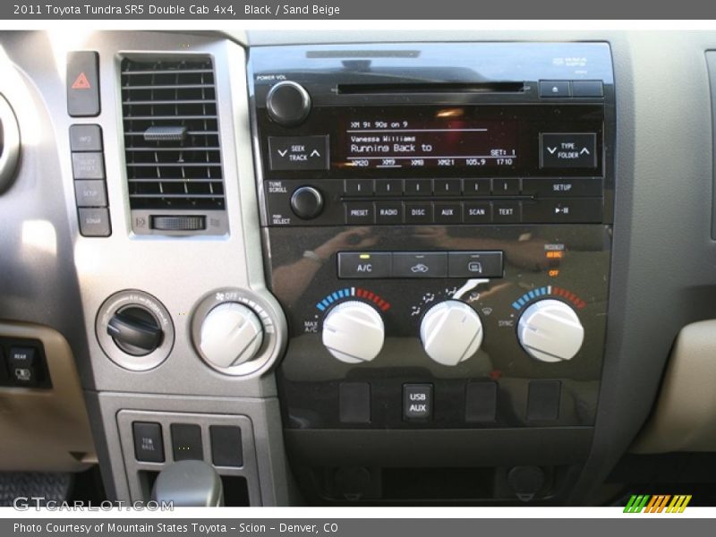 Black / Sand Beige 2011 Toyota Tundra SR5 Double Cab 4x4