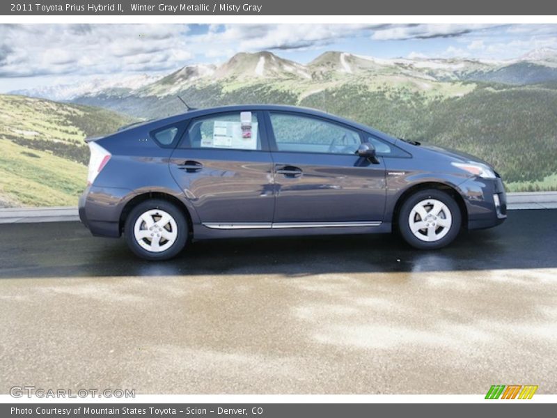 Winter Gray Metallic / Misty Gray 2011 Toyota Prius Hybrid II