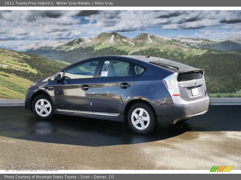 Winter Gray Metallic / Misty Gray 2011 Toyota Prius Hybrid II