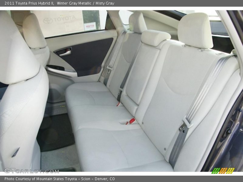 Winter Gray Metallic / Misty Gray 2011 Toyota Prius Hybrid II