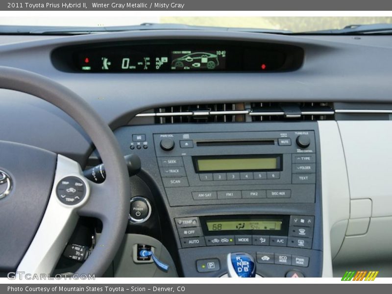 Winter Gray Metallic / Misty Gray 2011 Toyota Prius Hybrid II
