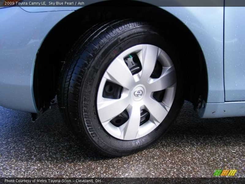 Sky Blue Pearl / Ash 2009 Toyota Camry LE