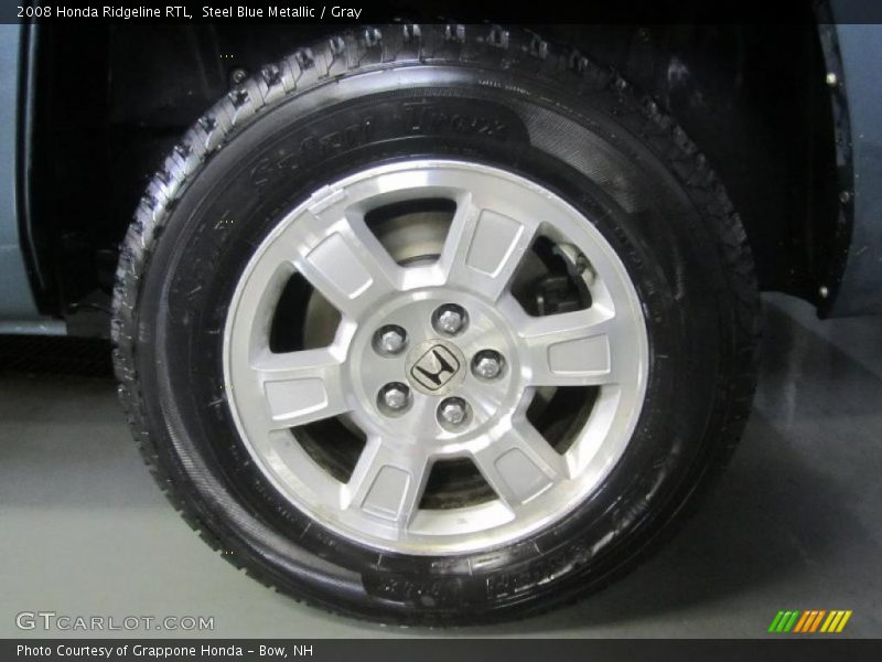 Steel Blue Metallic / Gray 2008 Honda Ridgeline RTL