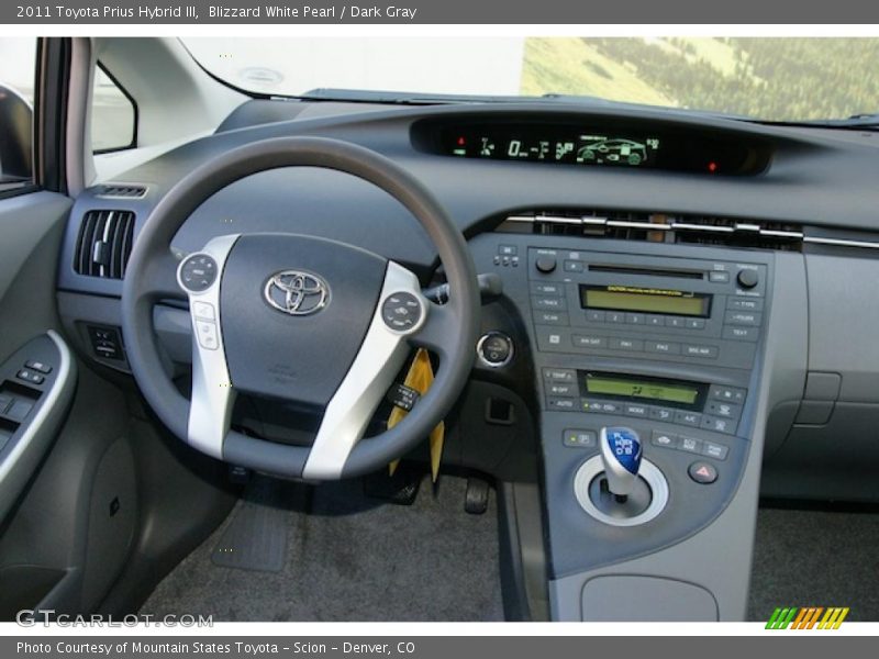 Dashboard of 2011 Prius Hybrid III