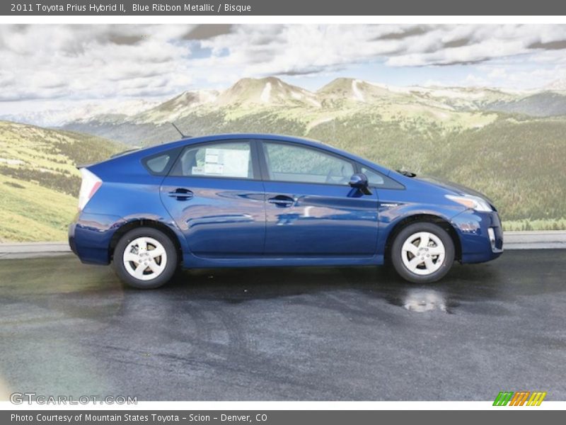 Blue Ribbon Metallic / Bisque 2011 Toyota Prius Hybrid II