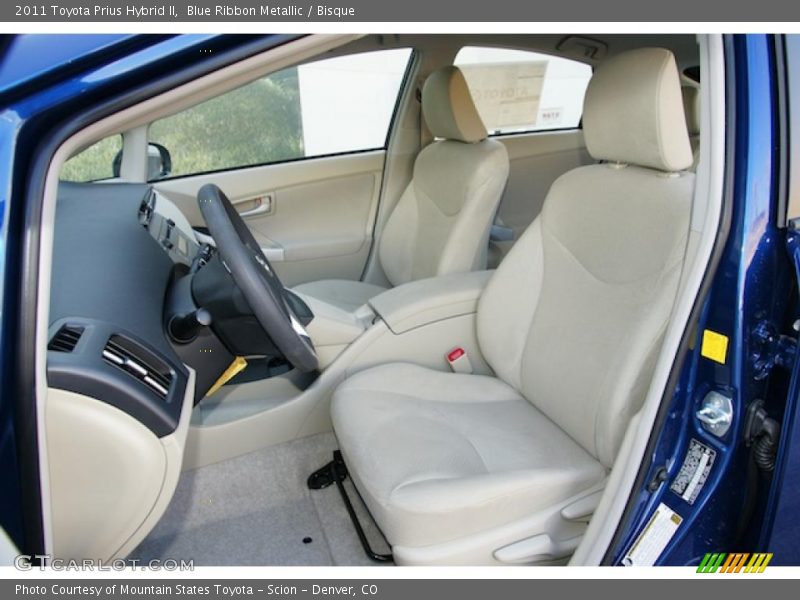  2011 Prius Hybrid II Bisque Interior