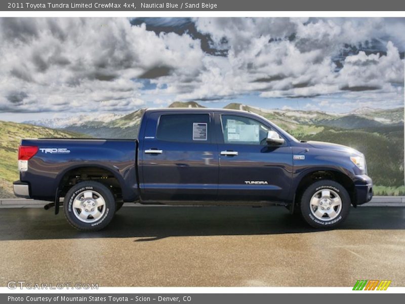 Nautical Blue / Sand Beige 2011 Toyota Tundra Limited CrewMax 4x4