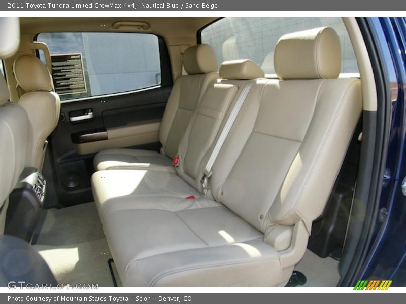 Nautical Blue / Sand Beige 2011 Toyota Tundra Limited CrewMax 4x4