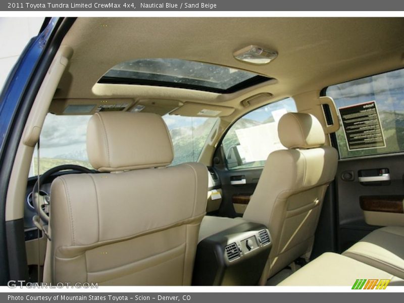Nautical Blue / Sand Beige 2011 Toyota Tundra Limited CrewMax 4x4