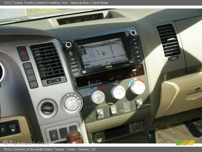 Nautical Blue / Sand Beige 2011 Toyota Tundra Limited CrewMax 4x4