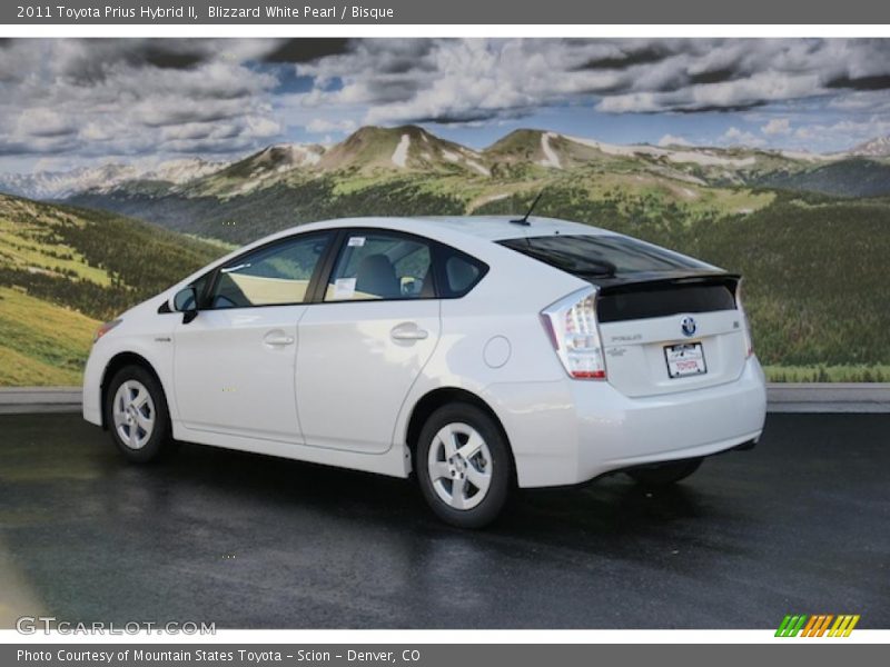Blizzard White Pearl / Bisque 2011 Toyota Prius Hybrid II