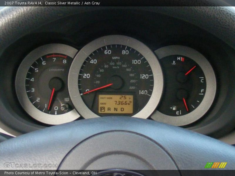 Classic Silver Metallic / Ash Gray 2007 Toyota RAV4 I4