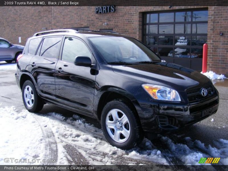 Black / Sand Beige 2009 Toyota RAV4 4WD