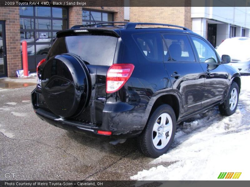 Black / Sand Beige 2009 Toyota RAV4 4WD