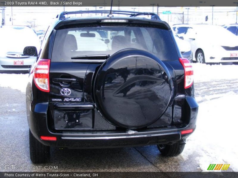 Black / Sand Beige 2009 Toyota RAV4 4WD
