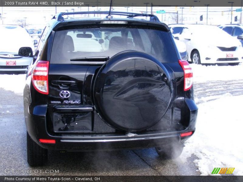 Black / Sand Beige 2009 Toyota RAV4 4WD