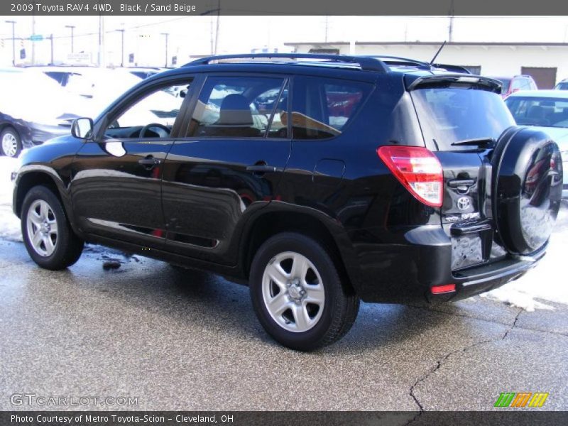 Black / Sand Beige 2009 Toyota RAV4 4WD