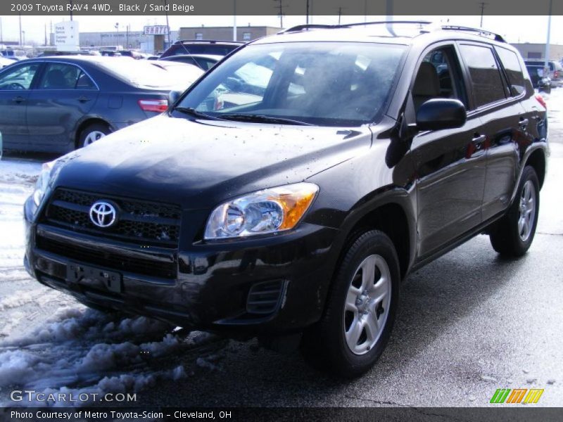 Black / Sand Beige 2009 Toyota RAV4 4WD