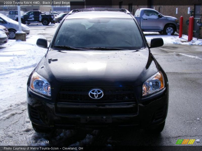 Black / Sand Beige 2009 Toyota RAV4 4WD