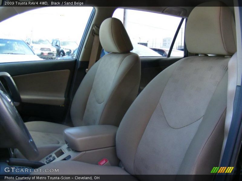 Black / Sand Beige 2009 Toyota RAV4 4WD