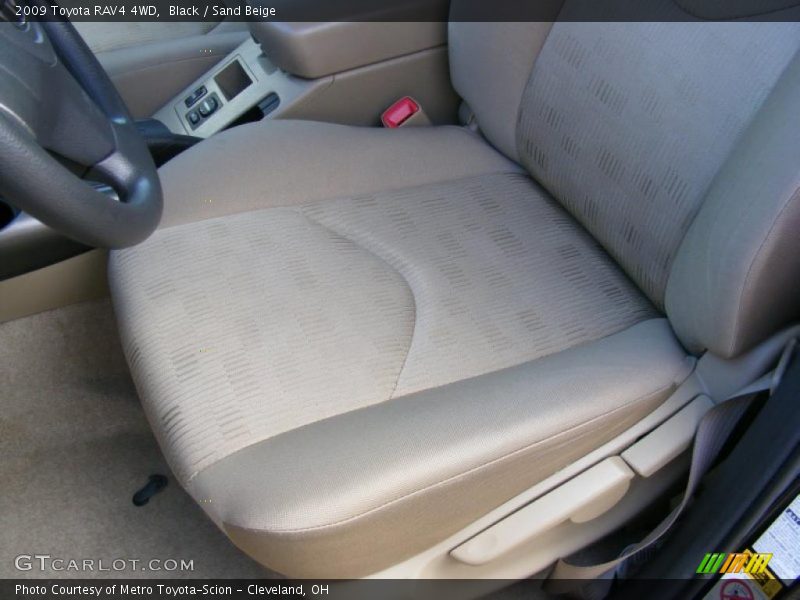 Black / Sand Beige 2009 Toyota RAV4 4WD