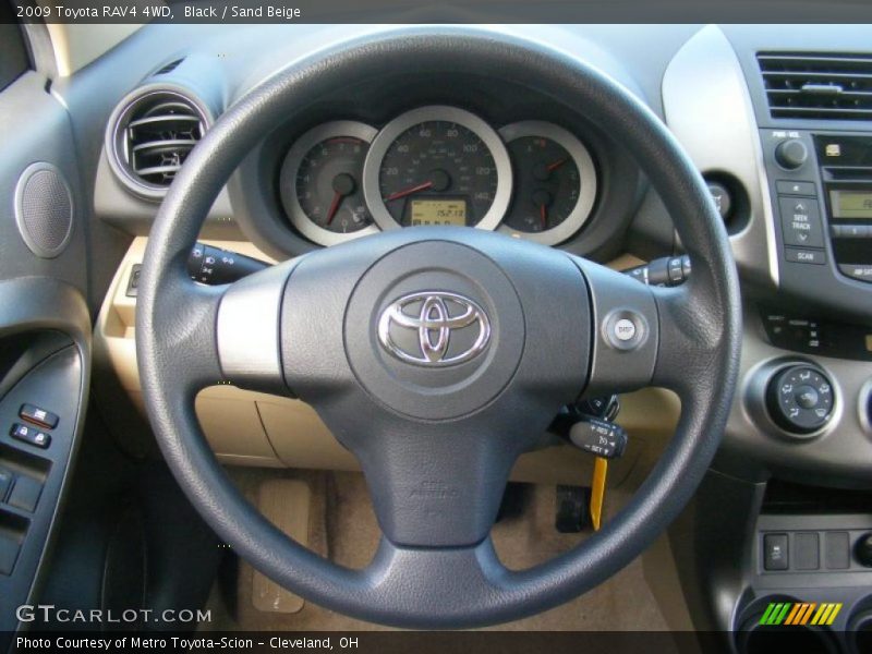 Black / Sand Beige 2009 Toyota RAV4 4WD