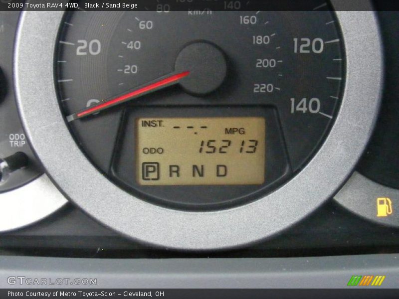 Black / Sand Beige 2009 Toyota RAV4 4WD