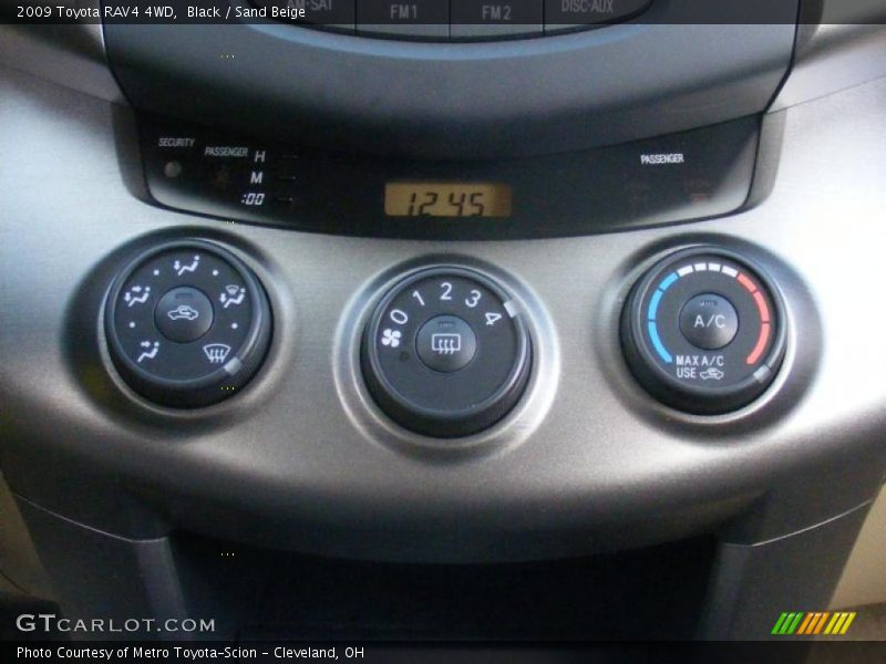 Black / Sand Beige 2009 Toyota RAV4 4WD