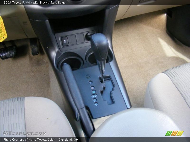 Black / Sand Beige 2009 Toyota RAV4 4WD